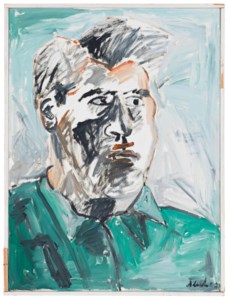Albert Oehlen, Selbstporträt (Self-Portrait)
