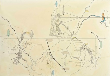 Untitled (Yellow with Ellipses)