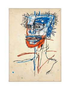 Jean-Michel Basquiat, Untitled (Head of Madman)