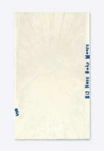 Mark Grotjahn, Untitled (White Butterfly Blue Big Nose Baby Moose)