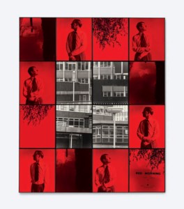 Gilbert & George, Red Morning (Hate)