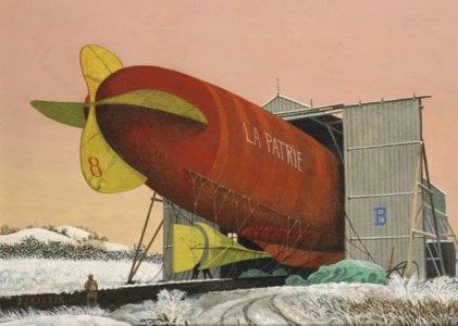 La patrie in de sneeuw