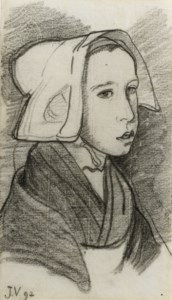 Jeune Bretonne - Young girl from Brittany