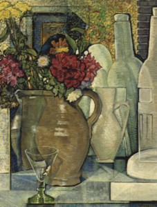 Vaas met bloemen - A still life with flowers in a vase