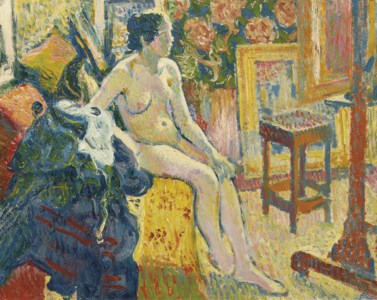 Nu à l'atelier