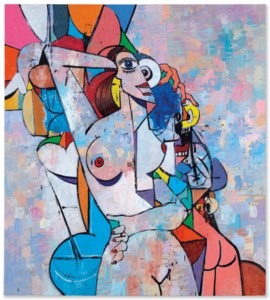 George Condo, Nude and Forms