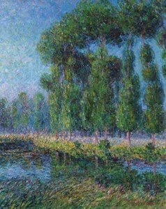 Gustave Loiseau, Peupliers au bord de l’Eure