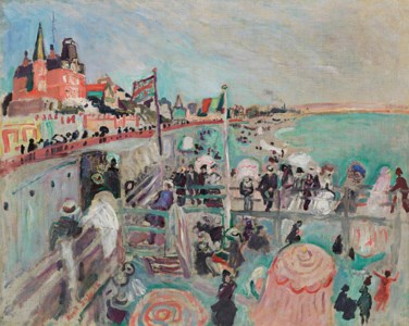 Raoul Dufy, La plage du Havre