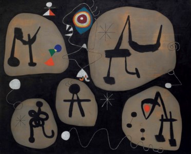 Joan Miró, Femme entendant de la musique