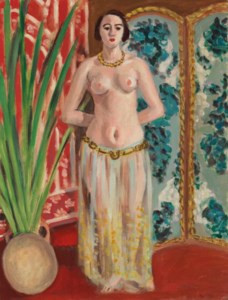 Henri Matisse, Odalisque, mains dans le dos