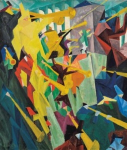 Lyonel Feininger, Trompetenbläser I