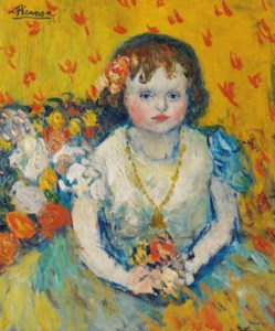 Pablo Picasso, Fillette au pendentif