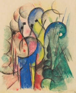 Abstraktes Aquarell II