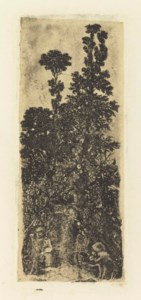 L'Ermite sous les arbres