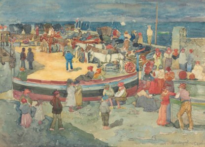 Maurice Brazil Prendergast, Grande Marina, Capri