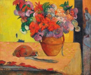Paul Gauguin, Fleurs dans un vase