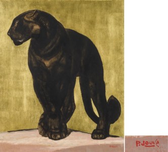 'PANTHERE NOIRE DEBOUT', VERS 1929