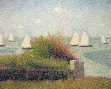 Georges Seurat, La rade de Grandcamp (Le port de Grandcamp)