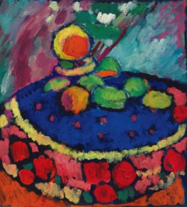 Alexej von Jawlensky, Mit rundem Tisch
