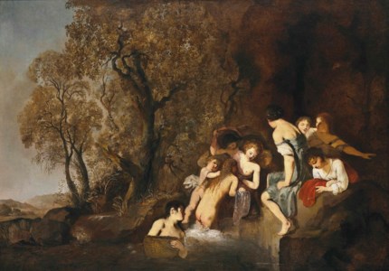 Nymphs Bathing