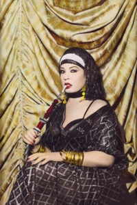 Fifi with a Shisha, Cairo, 2000