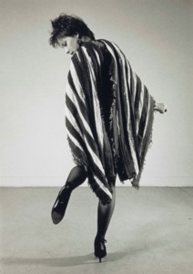 'Merde' (Susan Manno in Junichi Arai scarf) from, The Twelve Perfect Christmas Gifts from Dianne B., 1983