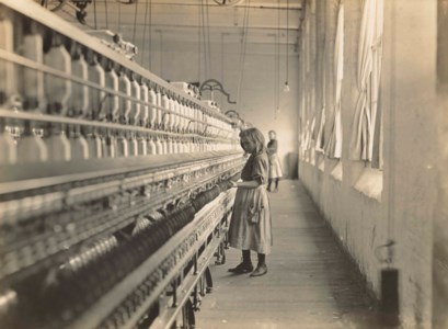 Sadie Pfeifer, a Cotton Mill Spinner, Lancaster, South Carolina, 1908