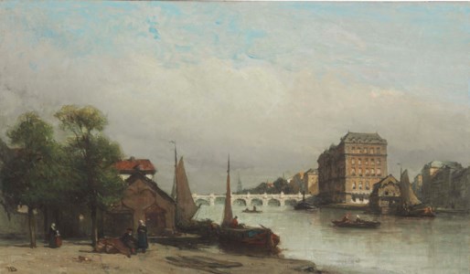 The Amstel River, Amsterdam