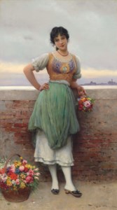 The Venetian Flower Seller