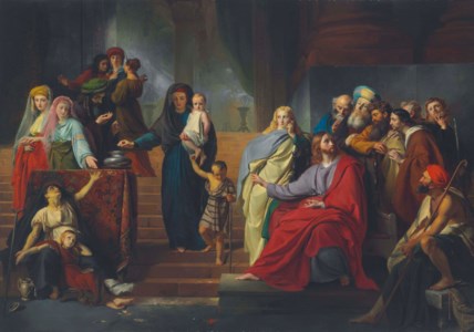 Christ Giving to the Poor