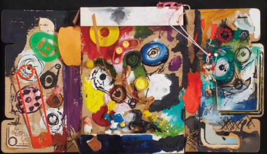 Triptyque au Schtroumpf