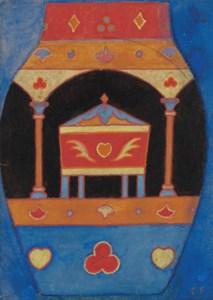 Décor de vase