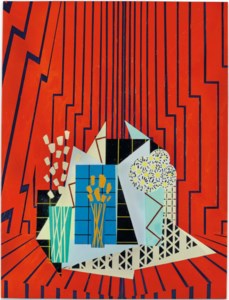 Still Life in Red Interior