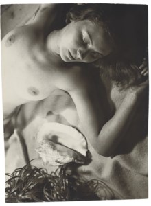 Figure Composition (Reclining woman with shell), 1930
