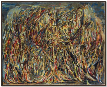 Maria Helena Vieira Da Silva, L'Incendie I (The Fire I)