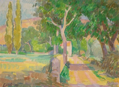 Lane near Souillac, Dordogne