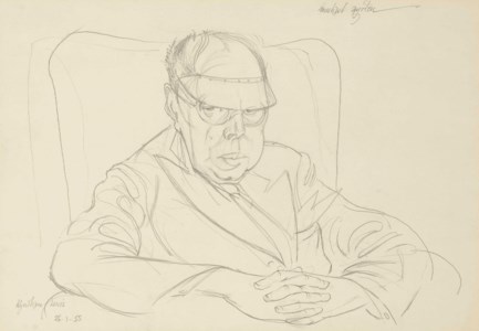 Portrait of Wyndham Lewis