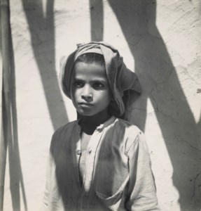 At a Village School in India, 1944