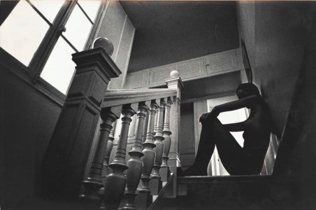 Femme Sous une Voiture, Paris, 1975