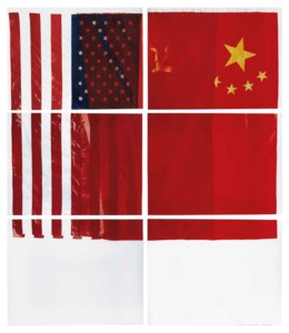 Three Flags for 1 Space and 6 Regions