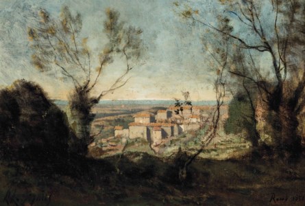 An Italian hill town on the outskirts of Rome