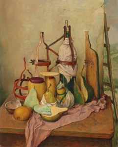 Still Life with Ladder