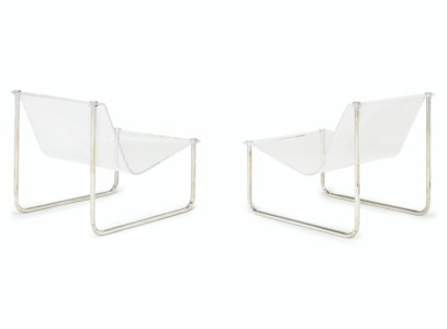 A PAIR OF 'SLING I' CHAIRS, DESIGNED 1968