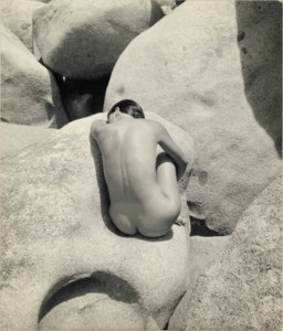 Nude on Basalt Rocks, Virgin Gorda, 1955