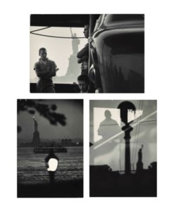 Views of the Statue of Liberty, New York, 1958