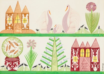 Castles, birds and fish
