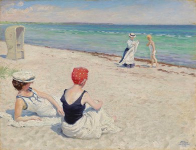 On the beach, Falsterbro