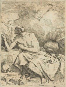Saint Jerome hearing the Trumpet of the Last Judgment