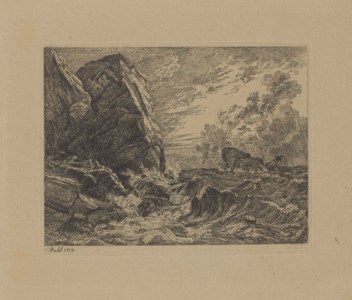 Norwegian Coast during a Storm