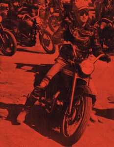 Marlon Brando on Bike